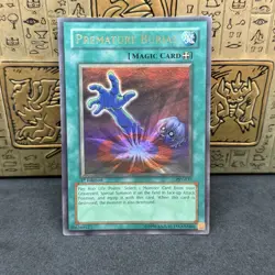 Yugioh Premature Burial PSV-037 Ultra Rare 1st Edition MP - Image 1