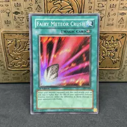 Yugioh Fairy Meteor Crush PSV-063 1st Edition Super Rare NM - Image 1
