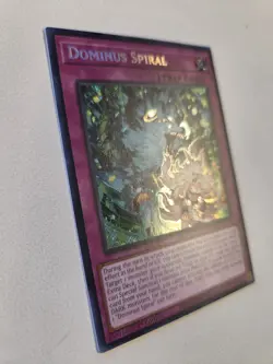 Dominus Spiral DOOD-EN079 Secret Rare Doom of Dimensions Yugioh 1st Edition Mint - Image 2