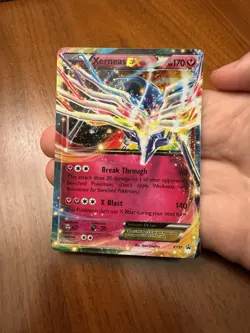 Xerneas EX Black Star Promo XY07 Holo Pokemon Card - Image 1