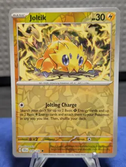 Pokemon TCG Joltik Card 050/142 Reverse Holo Stellar Crown NM Condition - Image 1