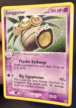 Exeggutor 5/112 EX FireRed & LeafGreen Pokemon Card Komiya Art Holo Rare Lp/Vlp - Image 2