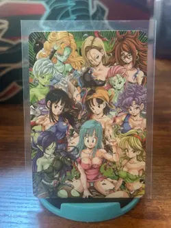 Ranfan Gold Border Holo Custom Fan Art Dragon Ball Anime Card - Image 2