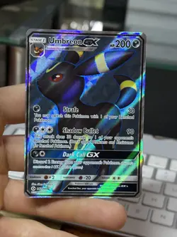 Umbreon GX 142/149 Sun and Moon 2017 Full Art Holo Rare Pokemon Card TCG - Image 3