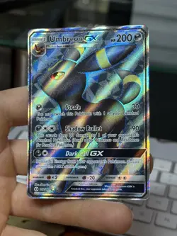 Umbreon GX 142/149 Sun and Moon 2017 Full Art Holo Rare Pokemon Card TCG - Image 4