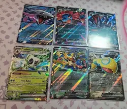 6× Pokemon English Ex Card Lot Nm Scarlet And Violet Era Mix Tcg - Image 3
