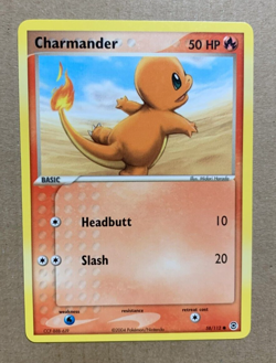 Charmander 58/112 EX FireRed & LeafGreen - Common Pokemon Card - NM/Mint - Image 1