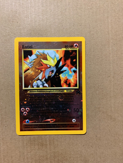 Entei #34 Black Star Promo - Reverse Holo Pokemon Card - NM - Image 1