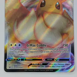 Eevee VMAX Sword & Shield Swsh087 Black Start Promo Pokemon TCG Card NM - Image 3