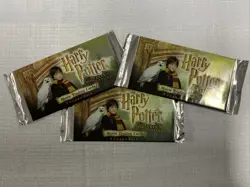 Harry Potter and the Sorcerers Stone Movie Trading Cards 2001 New Sealed Pack X3 - Image 2
