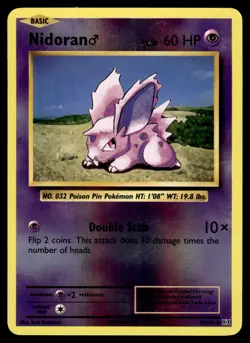 Nidoran 43/108 Reverse Holo XY Evolutions Pokemon Card - Image 1