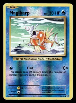 Magikarp 33/108 Reverse Holo XY Evolutions Pokemon Card - Image 1