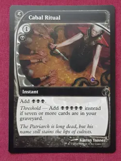 Magic The Gathering MYSTERY BOOSTER 2 MB2 CABAL RITUAL black card MTG - Image 1