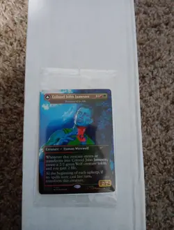 Marvel Legends Magic The Gathering Man Wolf Card Only John Jameson - Image 1