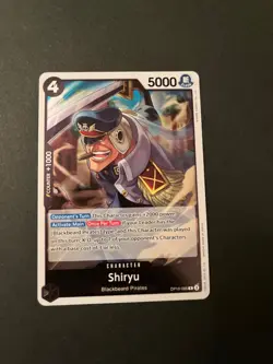 Shiryu OP10-086 Rare Royal Blood One Piece TCG Trading Card - Image 1