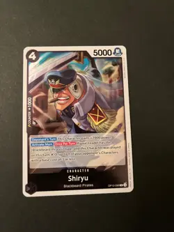 Shiryu OP10-086 Rare Royal Blood One Piece TCG Trading Card - Image 2