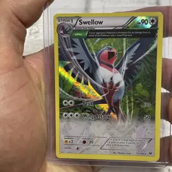 Swellow (Delta) 72/108 - XY Roaring Skies Reverse Holo Pokemon Card NM/MT TCG - Image 1