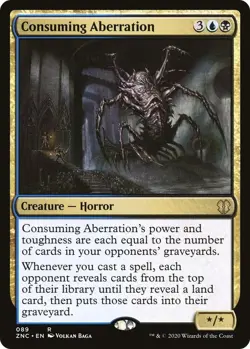 Consuming Aberration - Commander: Zendikar Rising 089 - MTG - NM - Regular Rare - Image 1