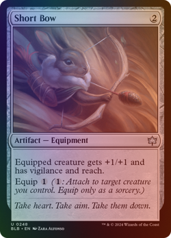 Short Bow - BLB #248 | FOIL | NM | MTG - Image 1