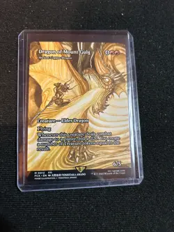 MTG Dragon of Mount Gulg (Ancient Copper Dragon) Showcase FF #0012 MYTHIC - Image 1