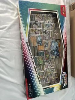 Pokemon TCG Prismatic Evolutions Lucario Ex + Tyranitar Ex Premium Collection - Image 2