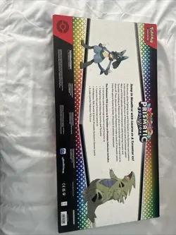Pokemon TCG Prismatic Evolutions Lucario Ex + Tyranitar Ex Premium Collection - Image 3