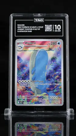 Pokemon 2025 Wailord 162/159 IR Scarlet & Violet - Journey Together TAG 10 - Image 2