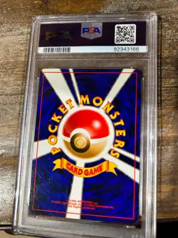 Pokemon 2000 Japanese Neo Trainer MOO MOO MILK PSA 8 RARE Banned - Image 2
