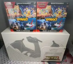 Pokemon TCG Charizard Ultra Premium Collection+Surging Sparks X2 Booster Bundles 820650851117 - Image 1