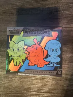 Pokemon Scarlet & Violet Paldea Evolved Elite Trainer Box (ETB) Sealed 820650853661 - Image 1