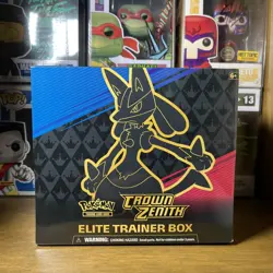 Pokemon TCG Sword & Shield Crown Zenith ETB *Sealed* *Mint* *In-Hand* - Image 1