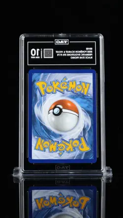 Prismatic Evolutions #173 Eevee TAG 10 GEM MINT POKEMON CENTER ETB STAMP LOGO - Image 2
