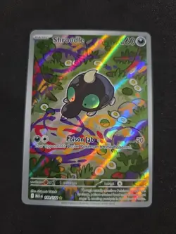 Shroodle 149/132 Pokemon TCG: Mega Evolution Illustration Rare Near Mint (NM) - Image 1