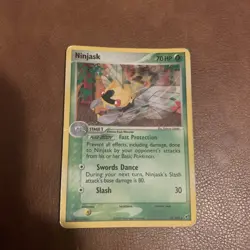 Ninjask 13/107 Deoxys Holo 2005 Vintage Pokemon Rare - Image 1