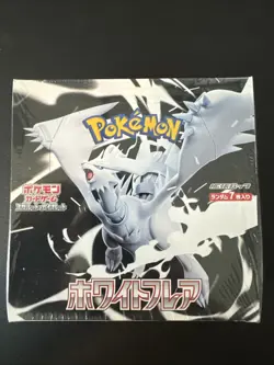 Pokemon Japanese White Flare Booster Box - SEALED - Image 1