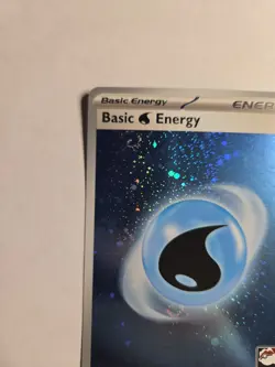 Water Energy Play! Prize Pack Series Cosmos Holo Pokemon TCG NM double swirl - Image 3