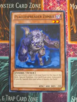 Yu-GI-Oh! TCG Plaguespreader Zombie BP02-EN071 Common 1st Edition Near Mint - Image 1