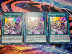3x Trickstar Festival 1st Ed 3x *** DAMA-EN098 Super Rare YuGiOh! NM - Image 1