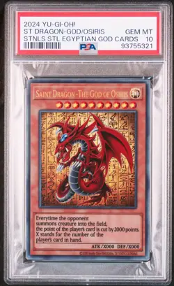 2024 SAINT DRAGON-THE GOD OF OSIRIS PSA 10 - Image 1