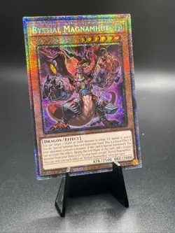 YUGIOH - BYSTIAL MAGNAMHUT - STARLIGHT RARE - MP25 - NM - 1ST ED - Image 1