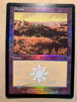 MTG 1x FOIL Plains 333 Onslaught Pauper Magic the Gathering Card x1 MP - Image 1