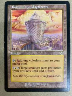 MTG 1x Tower of the Magistrate Mercadian Masques Magic the Gathering Card x1 MP - Image 1