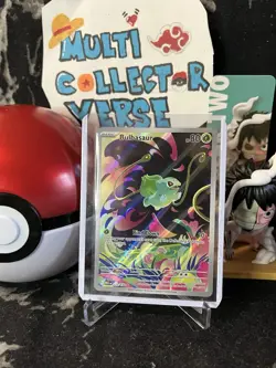 Bulbasaur 133/132 Mega Evolution Illustration Rare Pokemon Card English NM - Image 2