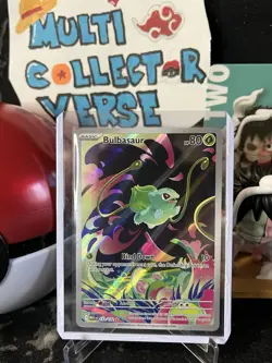 Bulbasaur 133/132 Mega Evolution Illustration Rare Pokemon Card English NM - Image 3