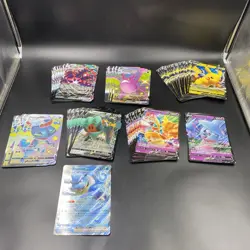 40 Pokemon TCG Jumbo Card Lot Pikachu 151 Blastoise Ex Eternatus - Image 1