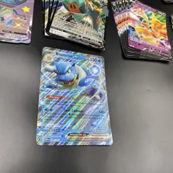 40 Pokemon TCG Jumbo Card Lot Pikachu 151 Blastoise Ex Eternatus - Image 2