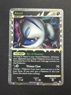 Absol (Prime) 91/102 Triumphant Holo Pokemon Card (MP+) #27 - Image 1