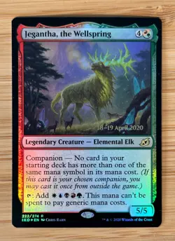 MTG - Jegantha, the Wellspring - Ikoria Prerelease Promo FOIL - NM 1x Magic Card - Image 1