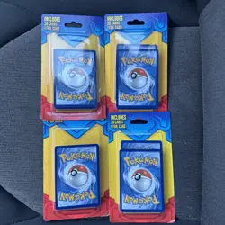 Bulks of 4 FACTORY SEALED Pokemon Mystery Pack of 20 Cards with 1 Foil Card - Image 1
