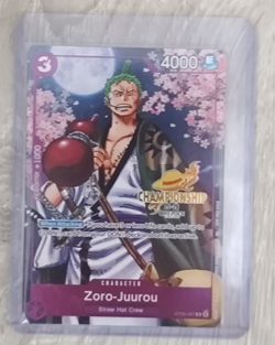 Zoro-Juurou (OP05-067) Championship promo, One Piece Card Game NM English EN - Image 2